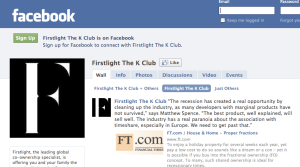 Shared ownership homes Facebook site for Firstlight The K Club